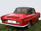 1) Renault Floride/Caravelle-Verdeckbezug 1959-1962: Original-Line-Verdeck von CK-Cabrio