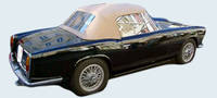 Abarth 1600/2200 Allemano Spider Verdeck 1959 - 1960: Akustik-Luxus-Verdeck mit Glattnaht von CK-Cabrio